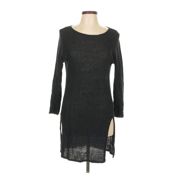 Ralph Lauren Collection Purple Label Vintage Linen Mini Dress Black 1997 Runway - Picture 14 of 16